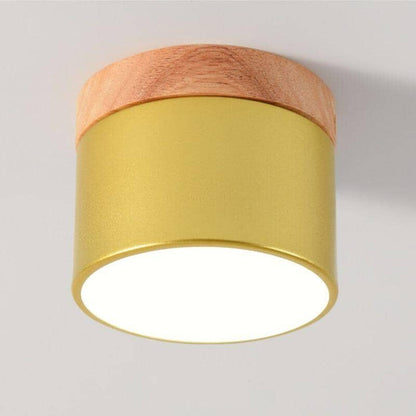 Luminária de Teto Plafon Led Colors Plafon 0025 My Store Amarelo 20W 