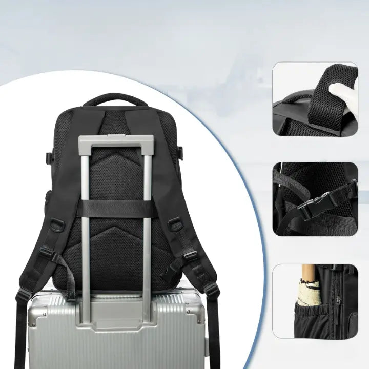 Mochila de Compressão a Vácuo | Ganhe Airbag + Bomba