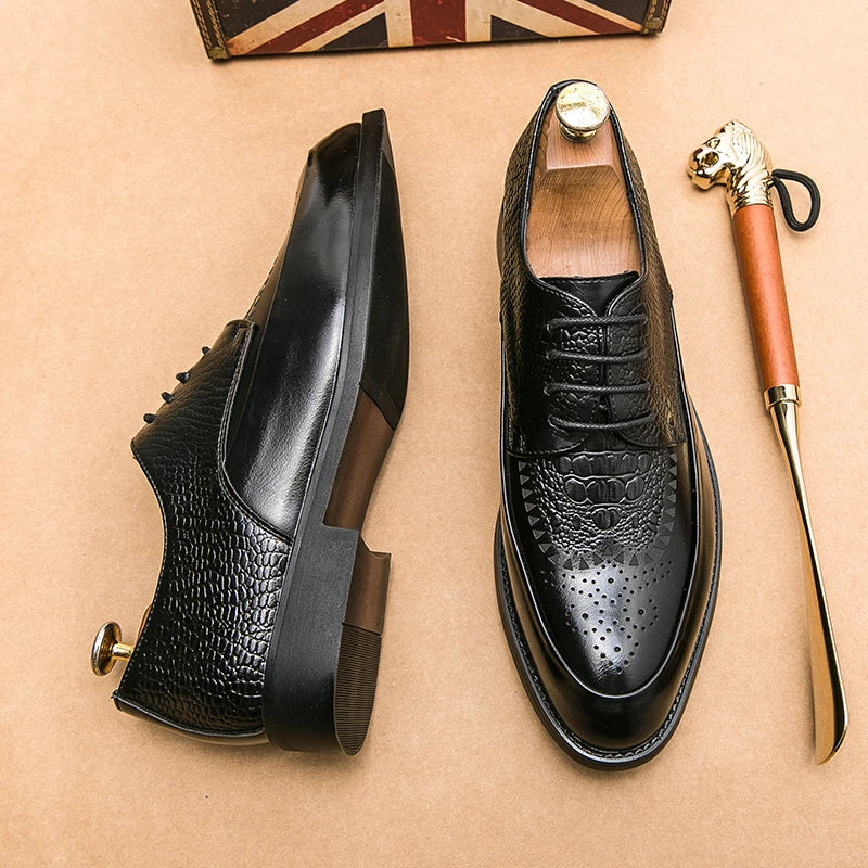 Sapato Social em Couro Valezinni VZ055